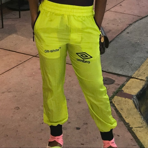 umbro off white pants